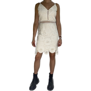 🐇 minuet white lace mini dress 🐇‎